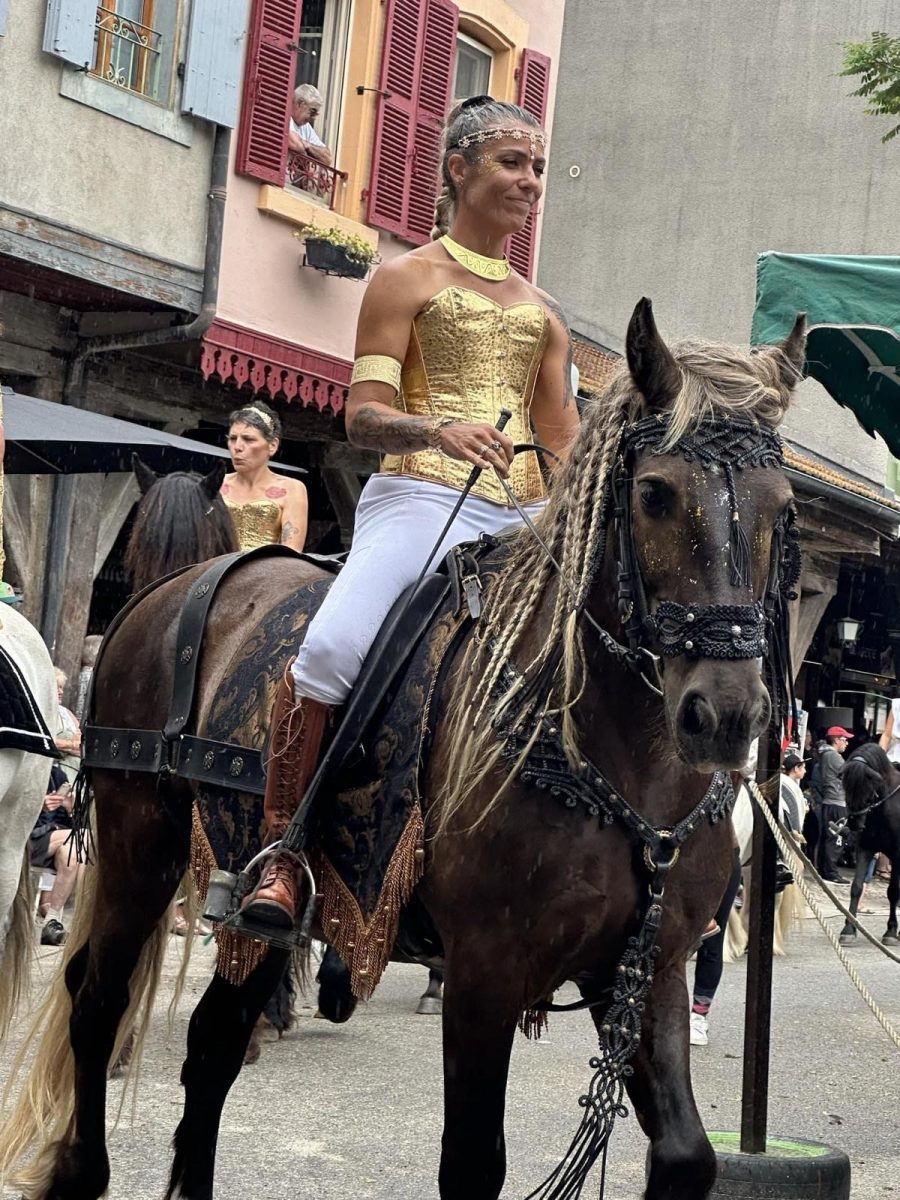 Défilé en costume doré — Fêtes Historiques de Mirepoix